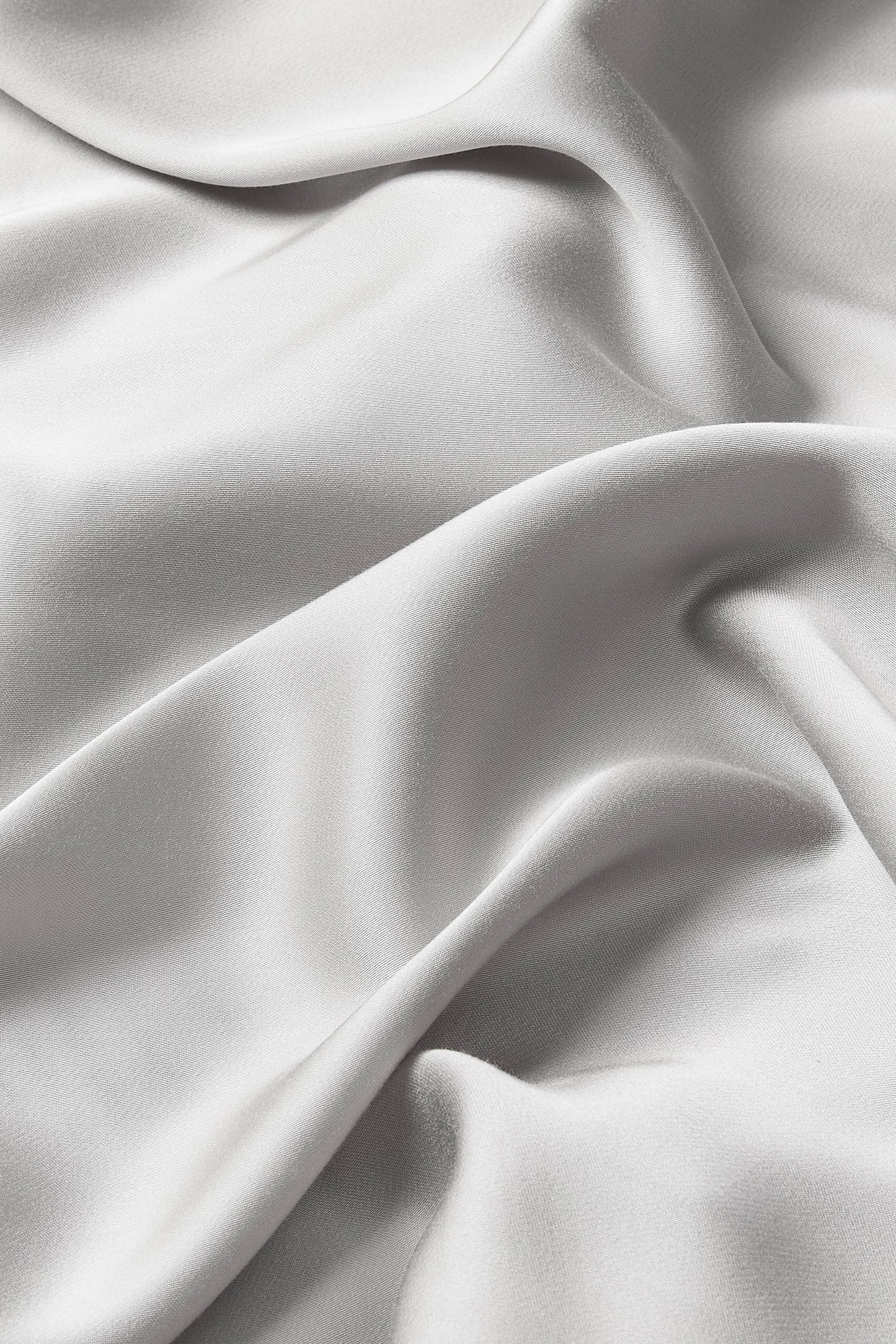 Bamboo Sateen Pillowcase Set in Dove Gray