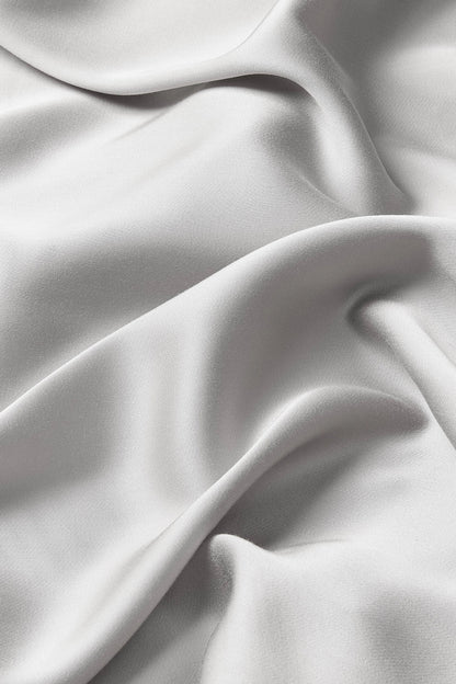 Bamboo Sateen Pillowcase Set in Dove Gray