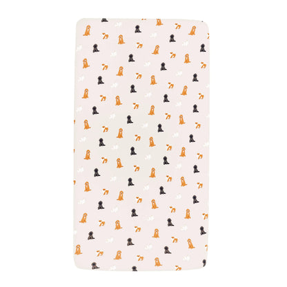 Twin Sheet in Fluffy Dog