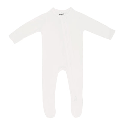 Zippered Footie in Cloud