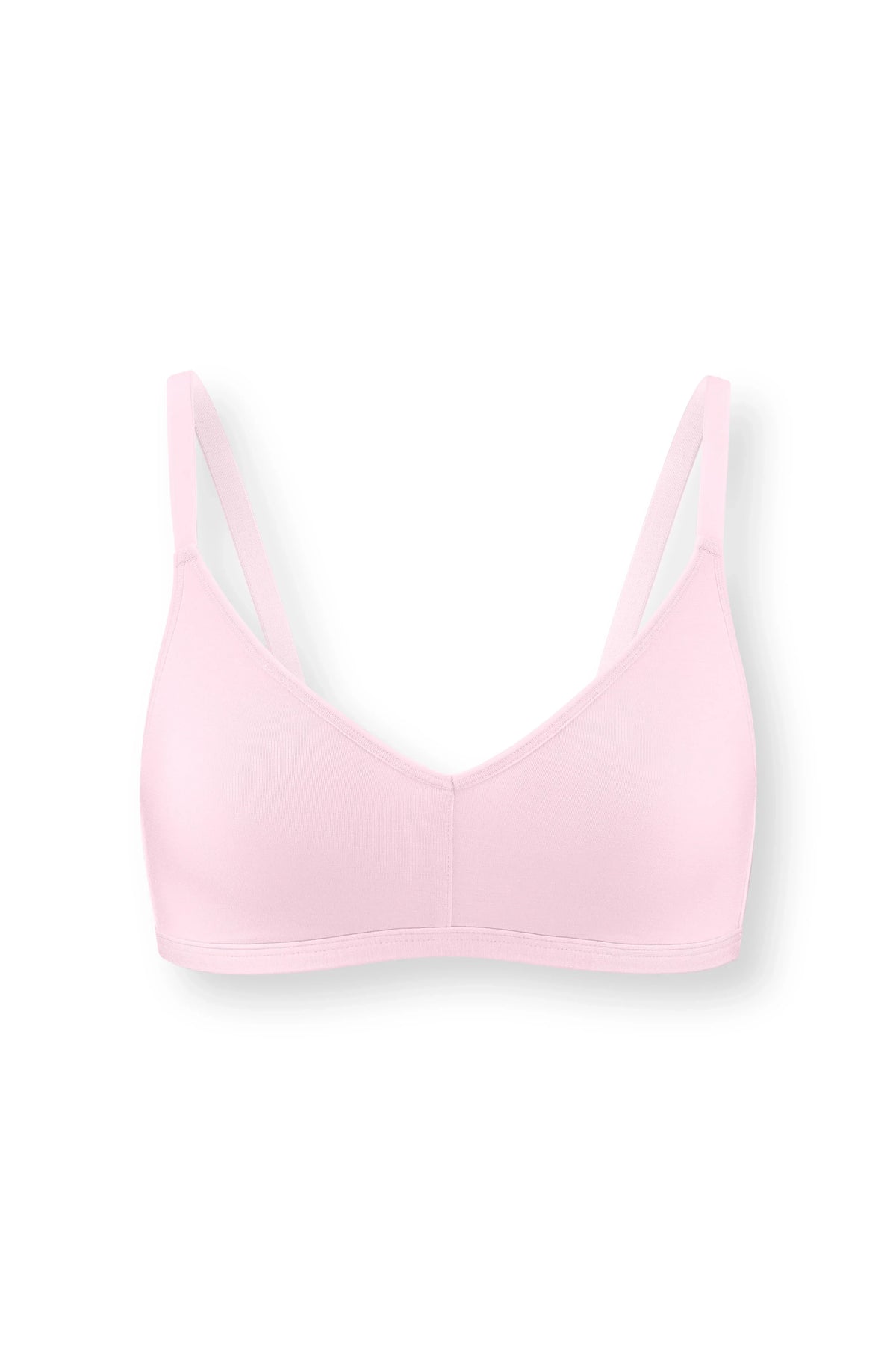 Women's V-Neck Bra in Peony