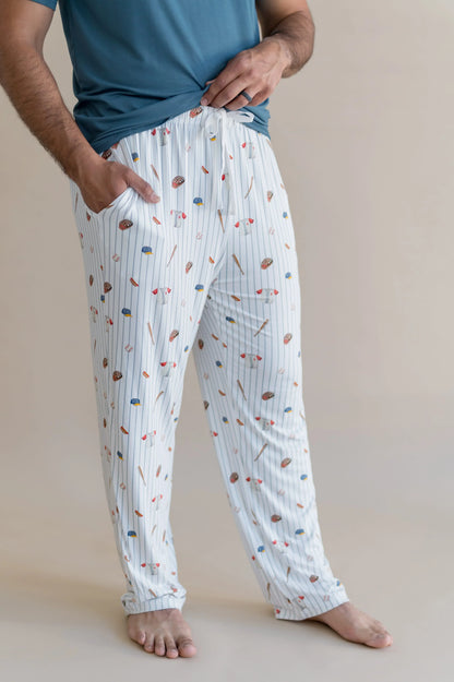 Men's Lounge Pants in Home Run