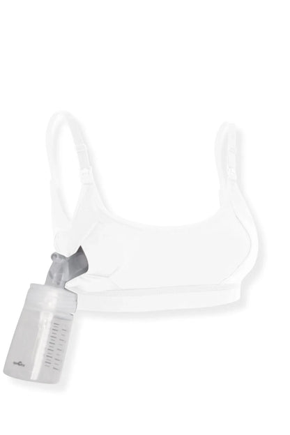 Women's Pumping Bra in Snow