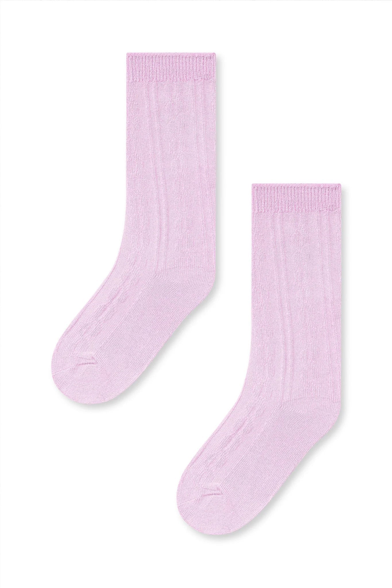 Knee High Socks in Thistle