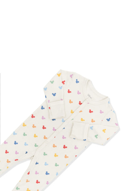 Footie in Pastel Mickey Mouse