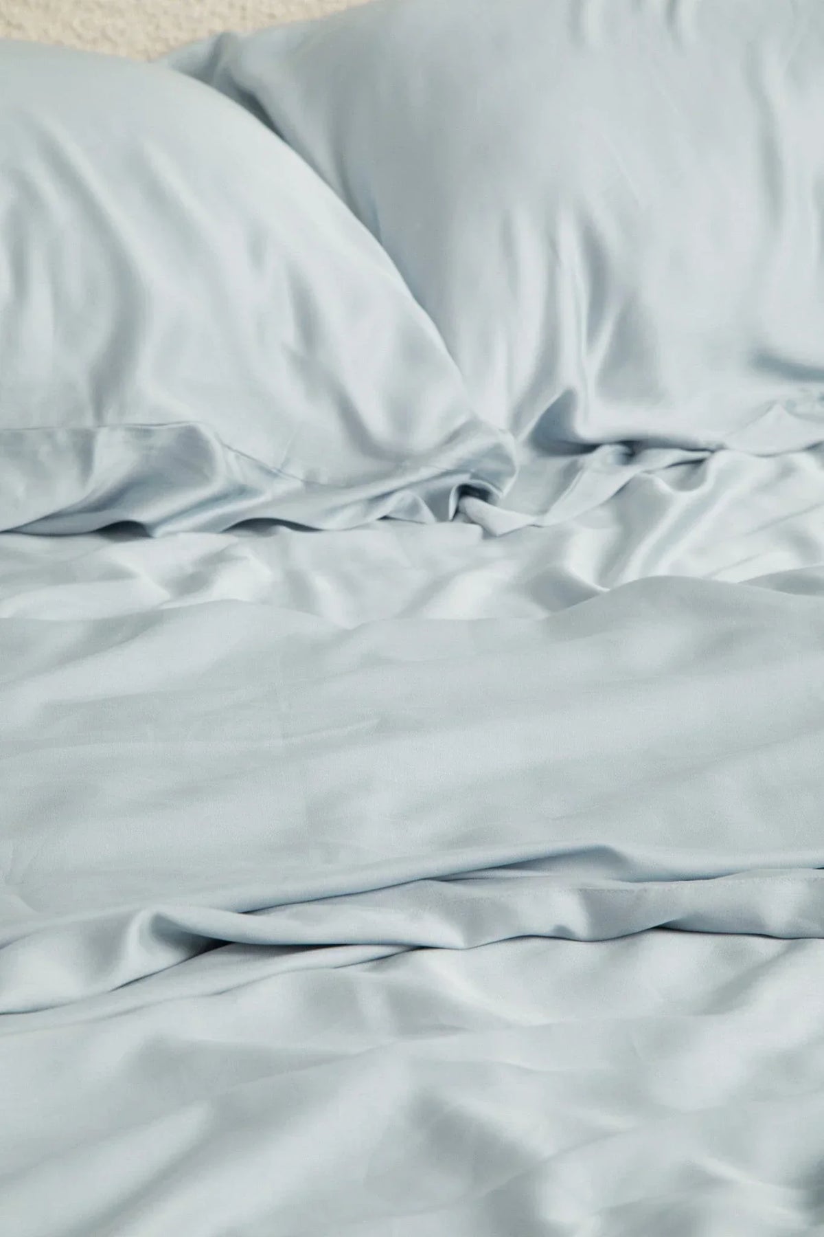 Bamboo Sateen Sheet Set in Ice