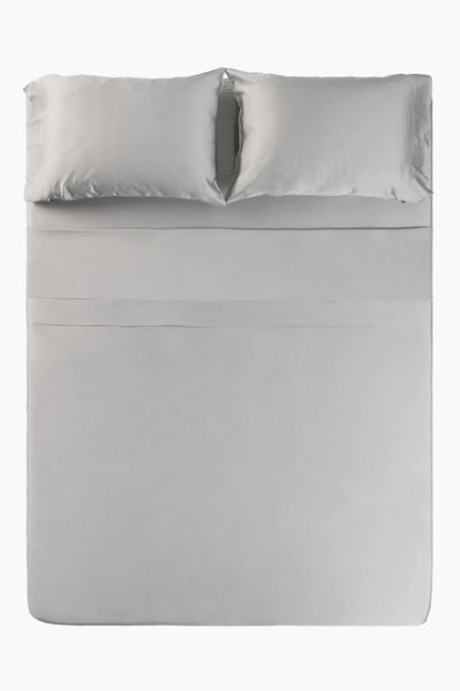 Bamboo Sateen Sheet Set in Dove Gray