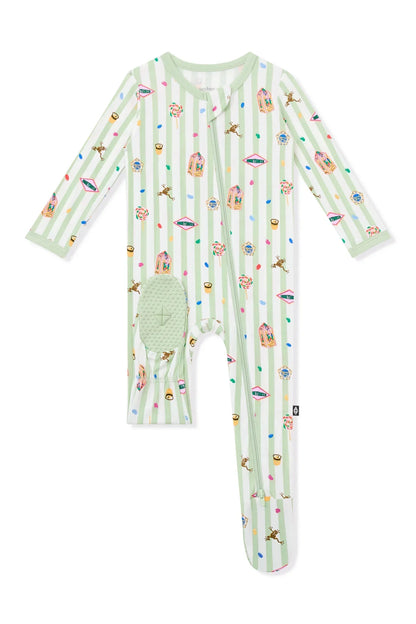 Zippered Footie in Honeydukes
