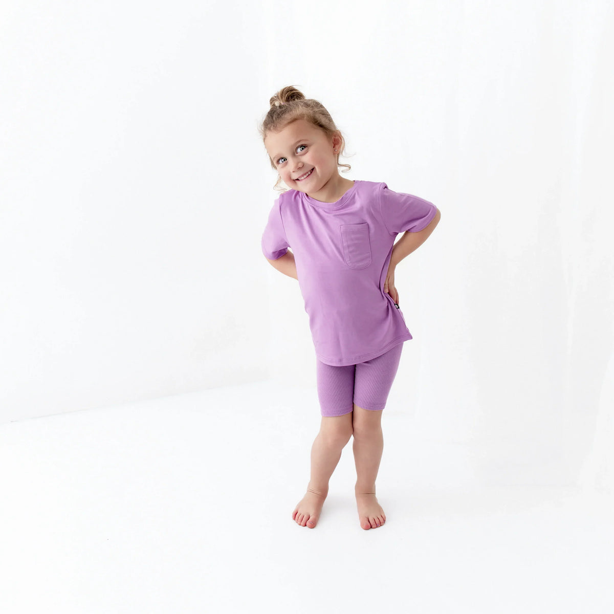 Toddler Crew Neck Tee in Poi