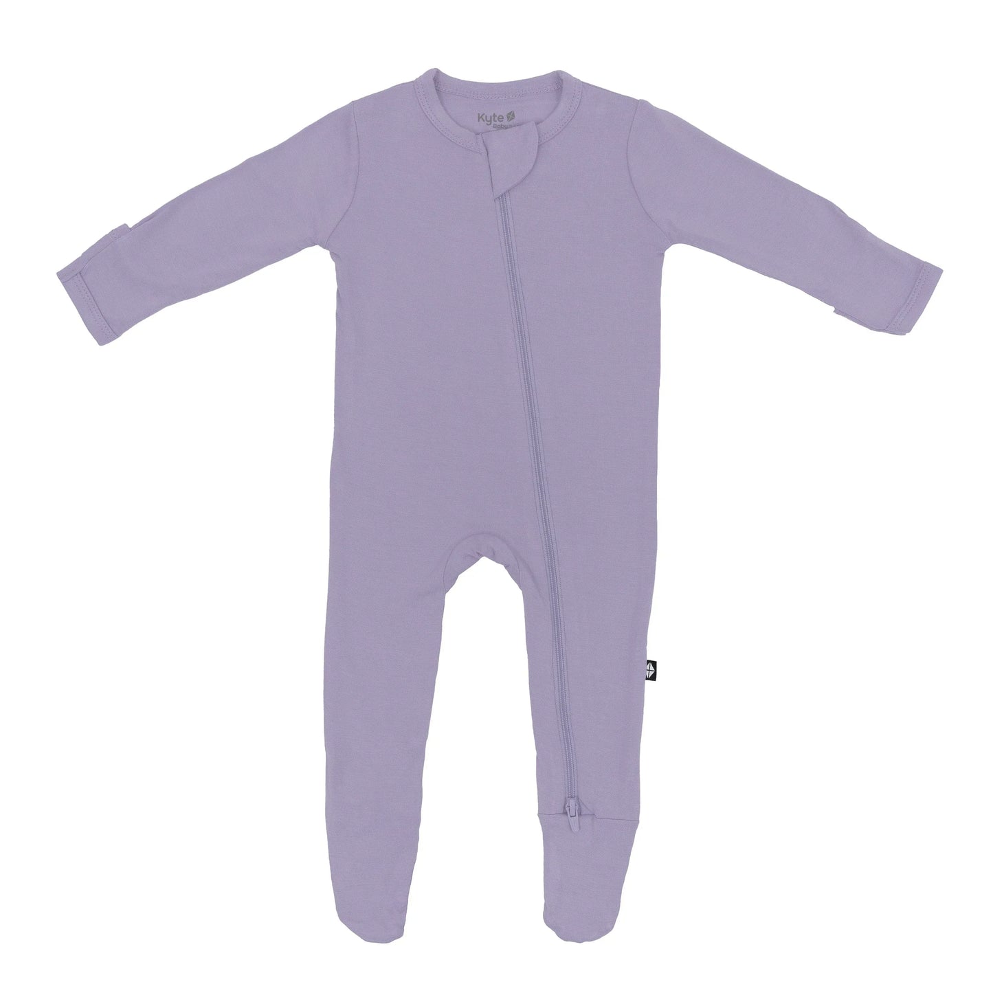 Zippered Footie in Taro