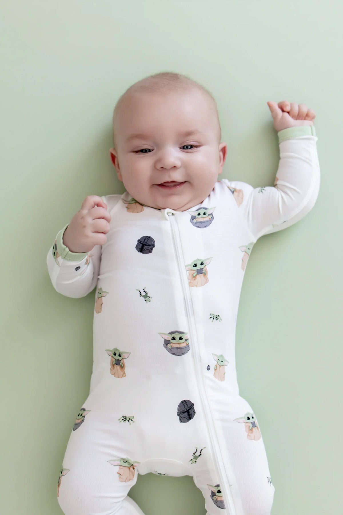Zippered Romper in Grogu™