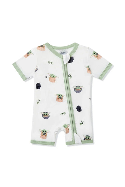 Zipper Shortall Romper in Grogu™