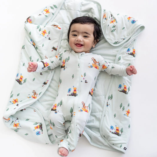 Baby Blanket in Winnie the Pooh Hundred Acre Wood 1.0