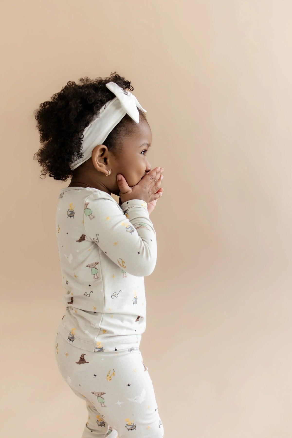 Long Sleeve Pajamas in Starry Icon