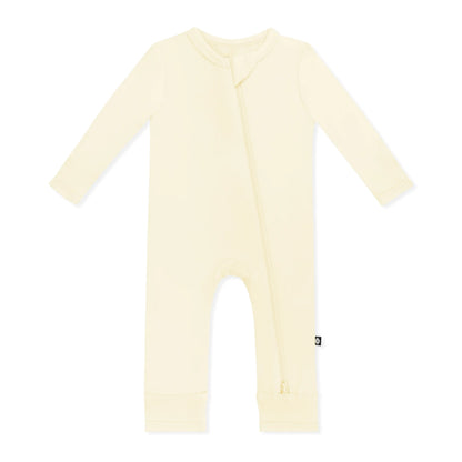Zippered Romper in Chamomile