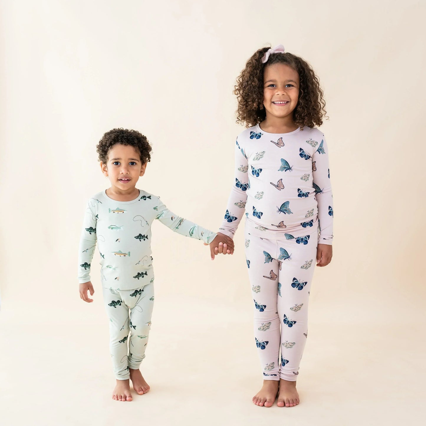 Long Sleeve Pajamas in Fishing