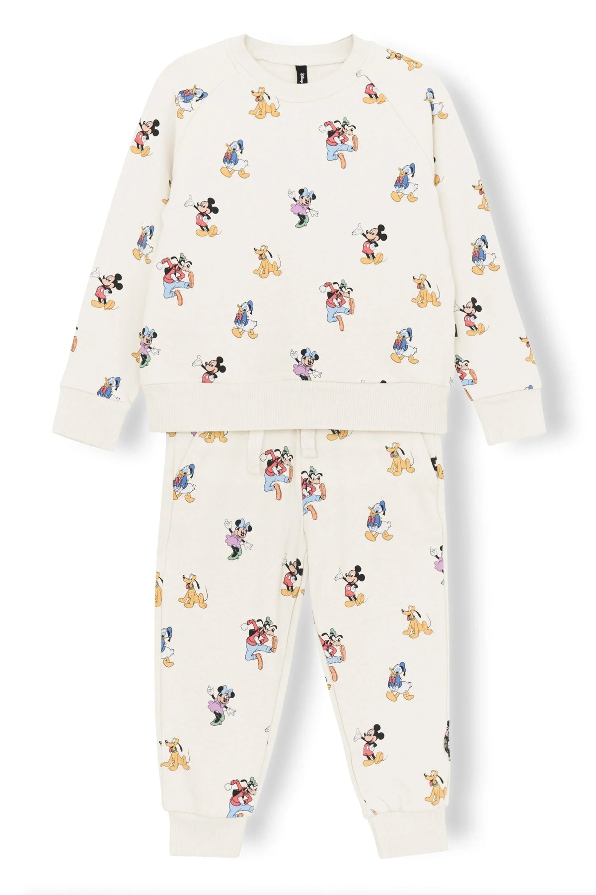 Long Sleeve Jogger Set in Mickey Mouse and Friends