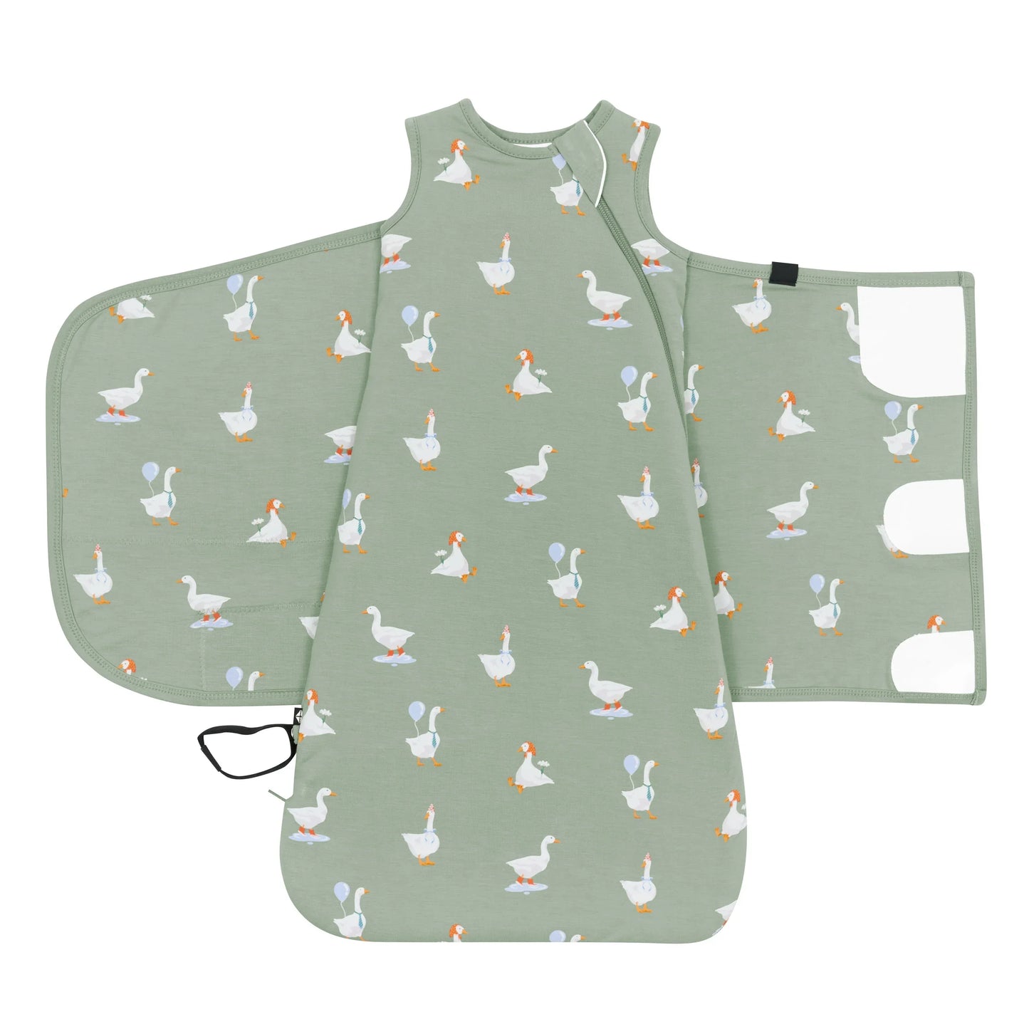 Sleep Bag Swaddler in Silly Goose 1.0