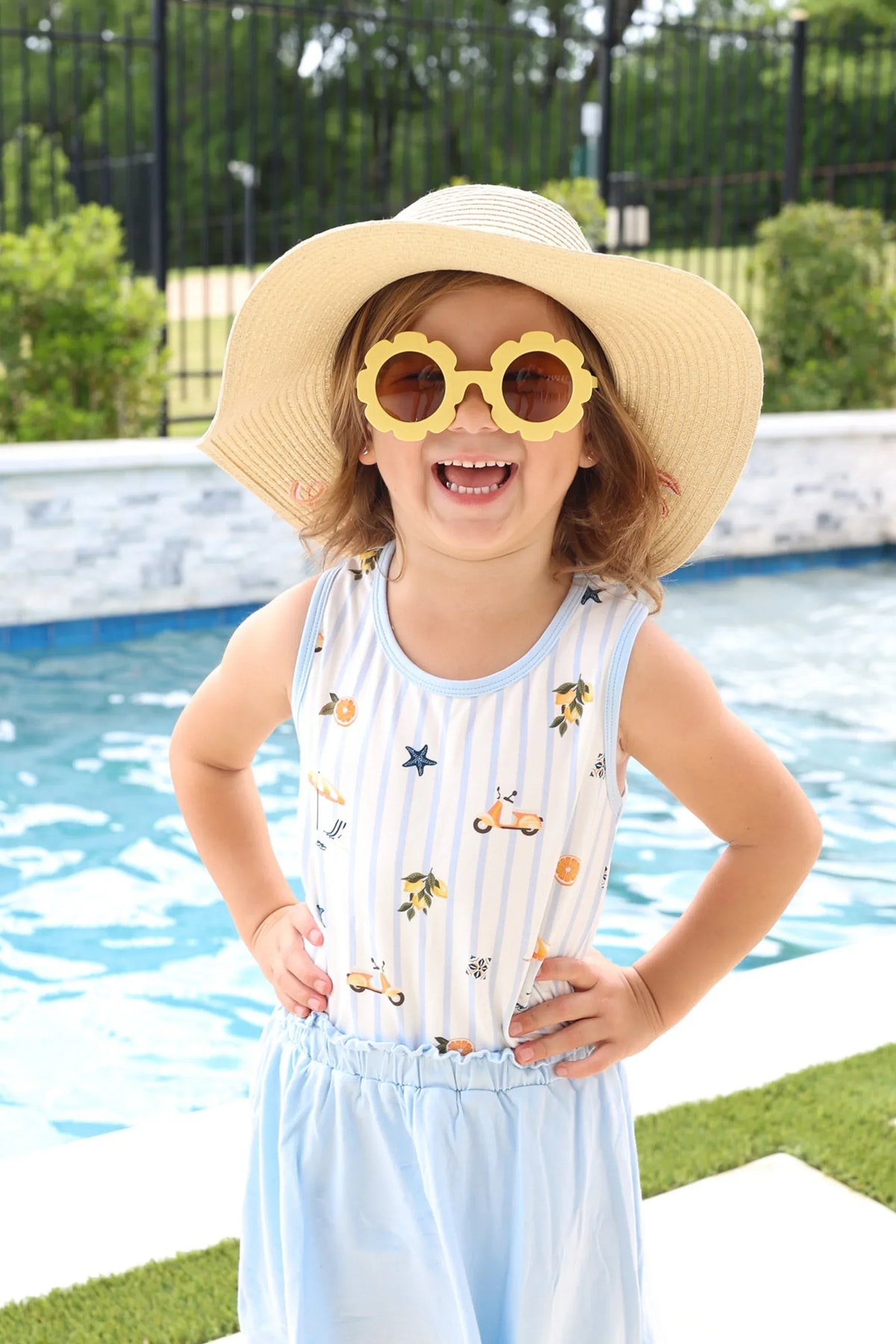 Toddler Tank Top in Amalfi Coast