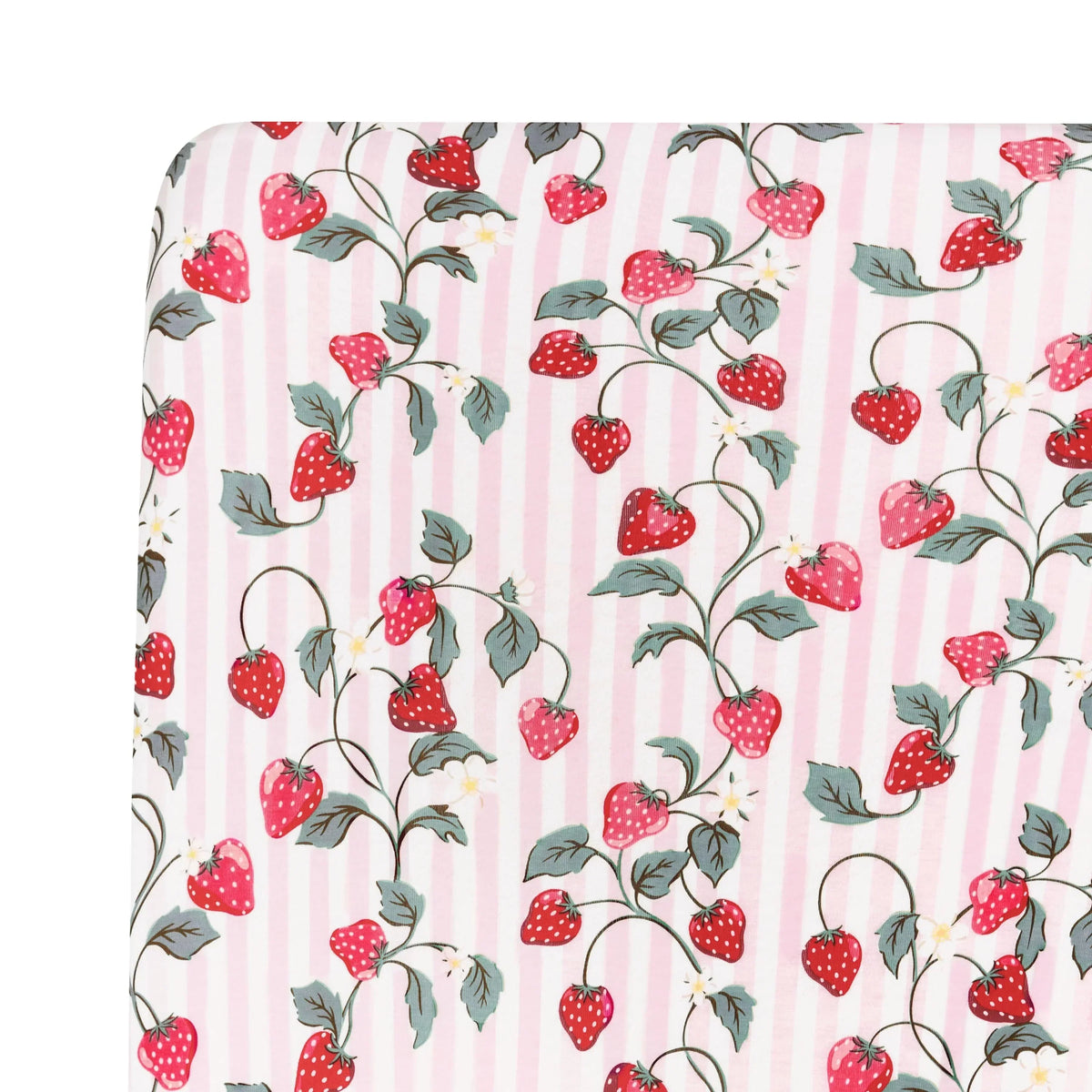 Crib Sheet in Strawberry Fields
