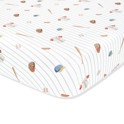 Mini Crib Sheet in Home Run