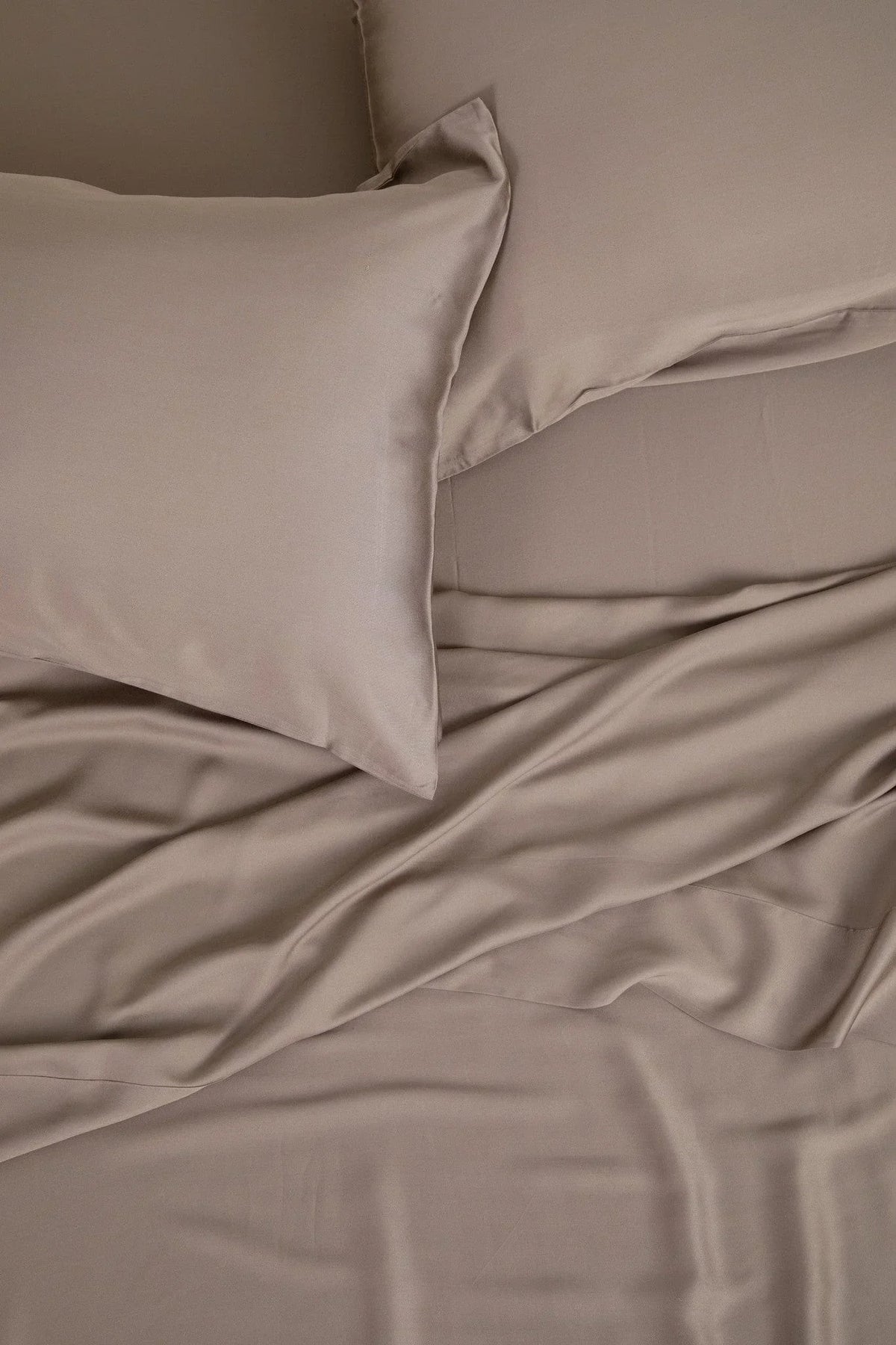 Bamboo Sateen Sheet Set in Truffle