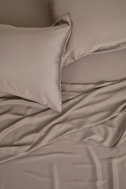 Bamboo Sateen Sheet Set in Truffle