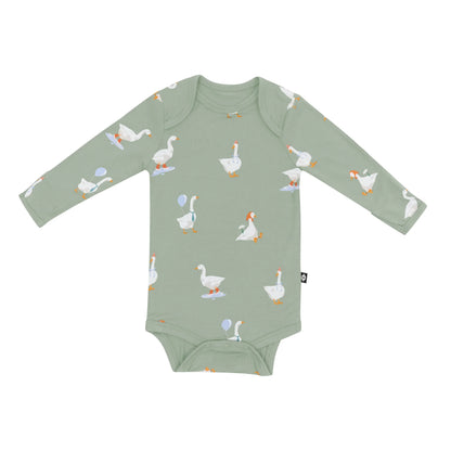 Long Sleeve Bodysuit in Silly Goose