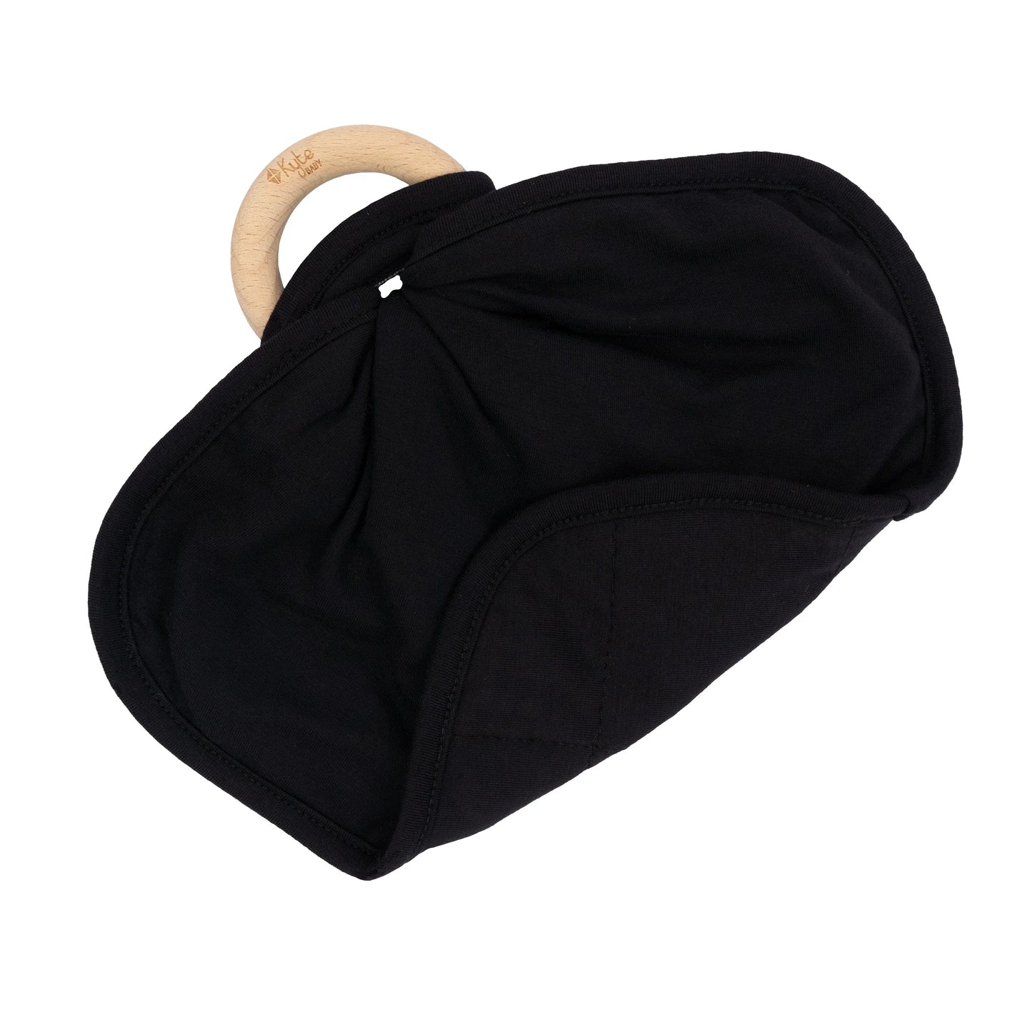 Lovey in Midnight with Removable Wooden Teething Ring