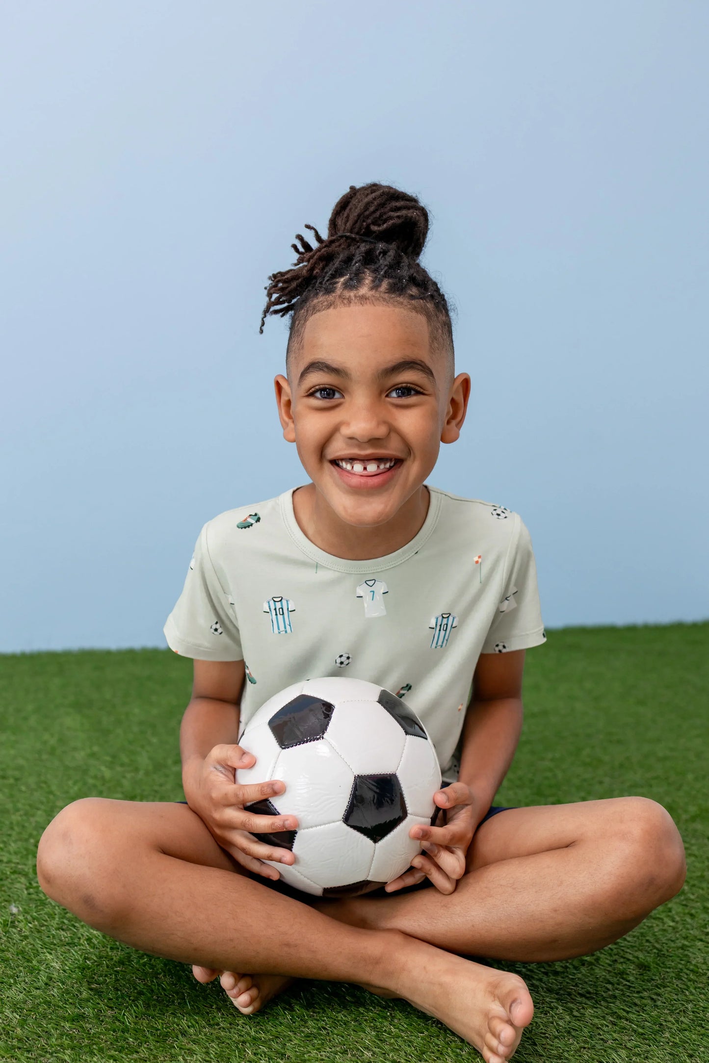 Toddler Basic Tee in Soccer
