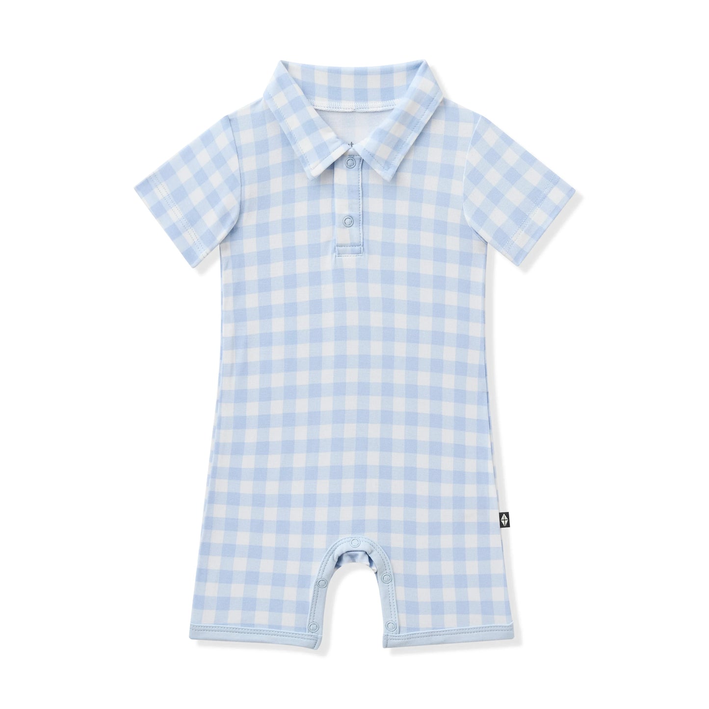 Polo Shortall in Gingham Breeze