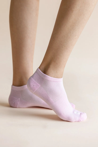 Women's Ankle Socks 3-Pack in Ballet