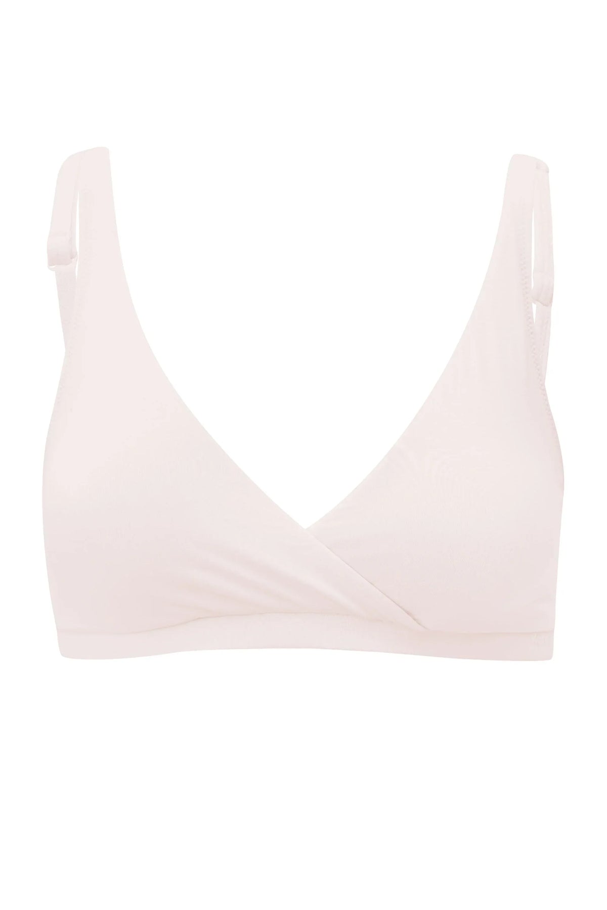 Women's Cross Front Bralette in Blonde