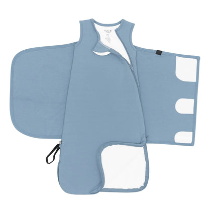 Sleep Bag Swaddler in Slate 1.0