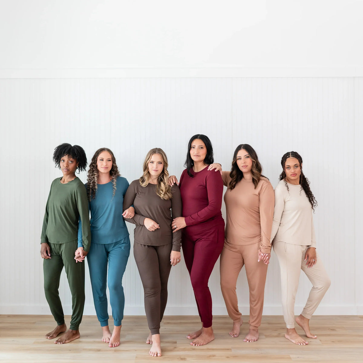 Women's Jogger Pajama Set in Latte