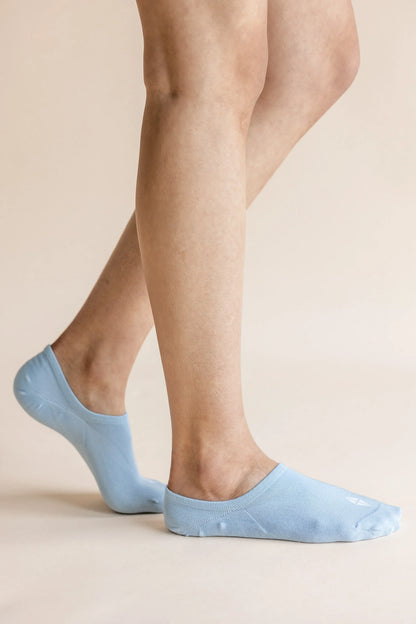 Women's No Show Socks 3-Pack in Calm