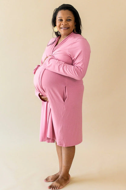 Women’s Lounge Robe in Apple Blossom