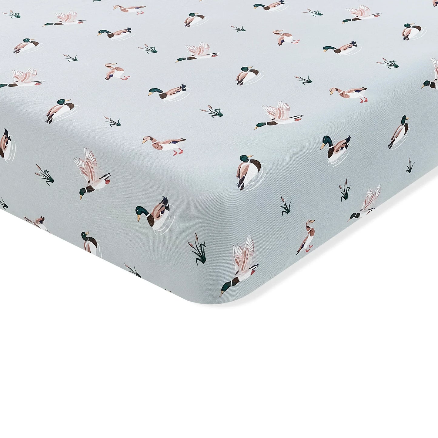 Twin Sheet in Mallard Duck
