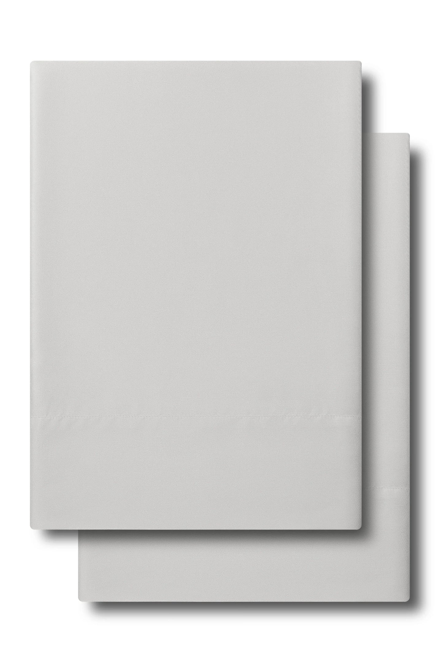 Bamboo Sateen Pillowcase Set in Dove Gray