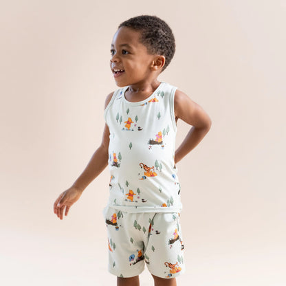 Toddler Tank Top in Winnie the Pooh Hundred Acre Wood