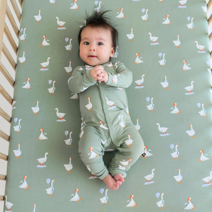 Romper in Silly Goose