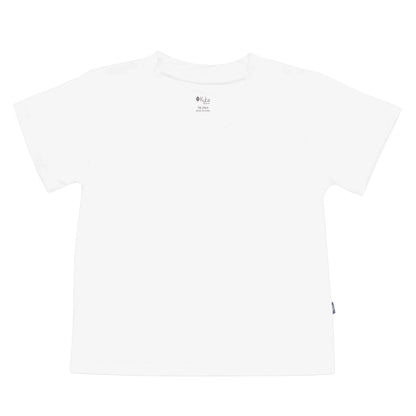 Toddler V-Neck Tee in Snow
