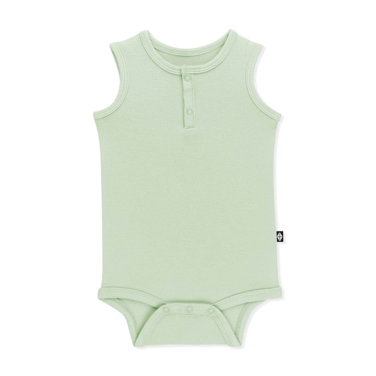 Sleeveless Bodysuit in Basil