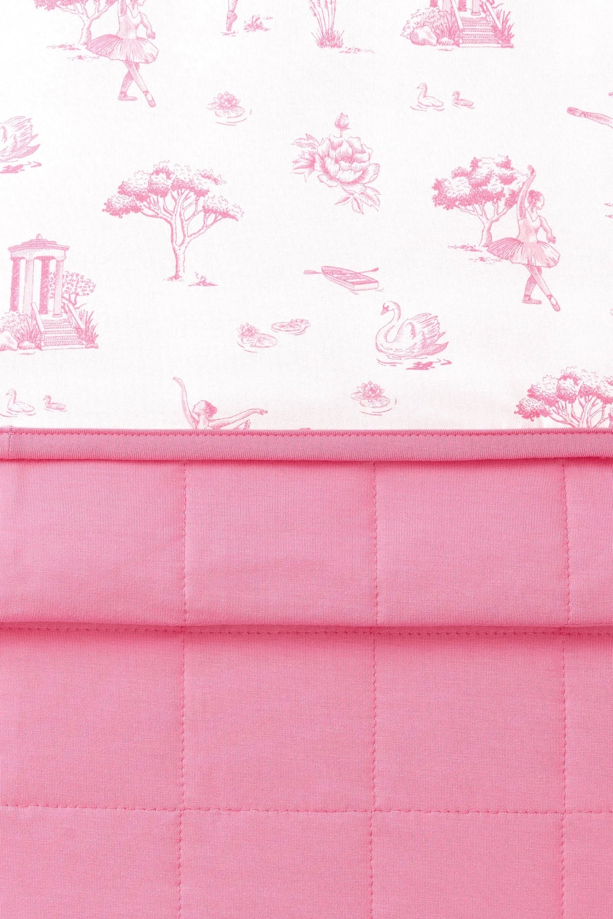 Baby Blanket in Toile Ballet