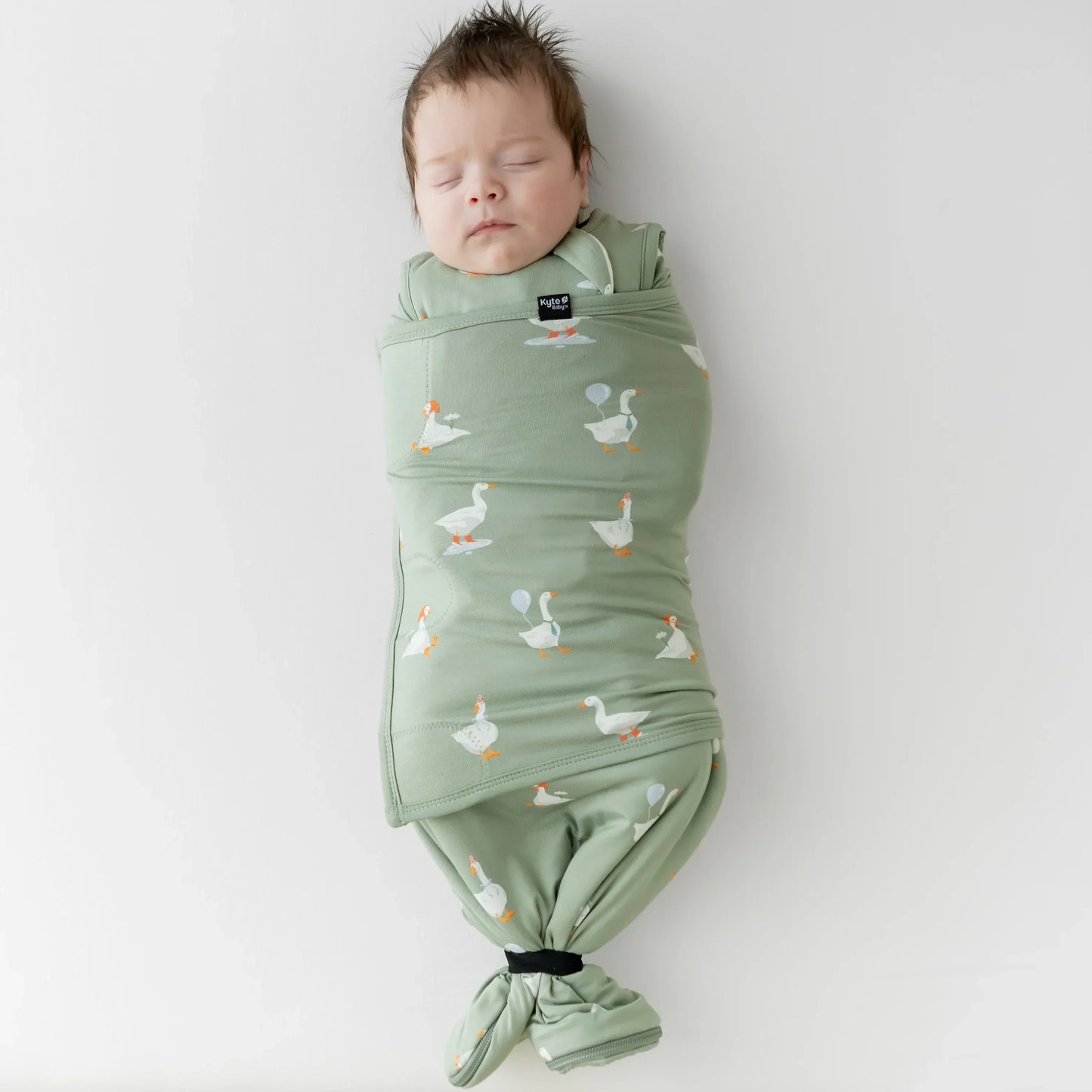 Sleep Bag Swaddler in Silly Goose 1.0