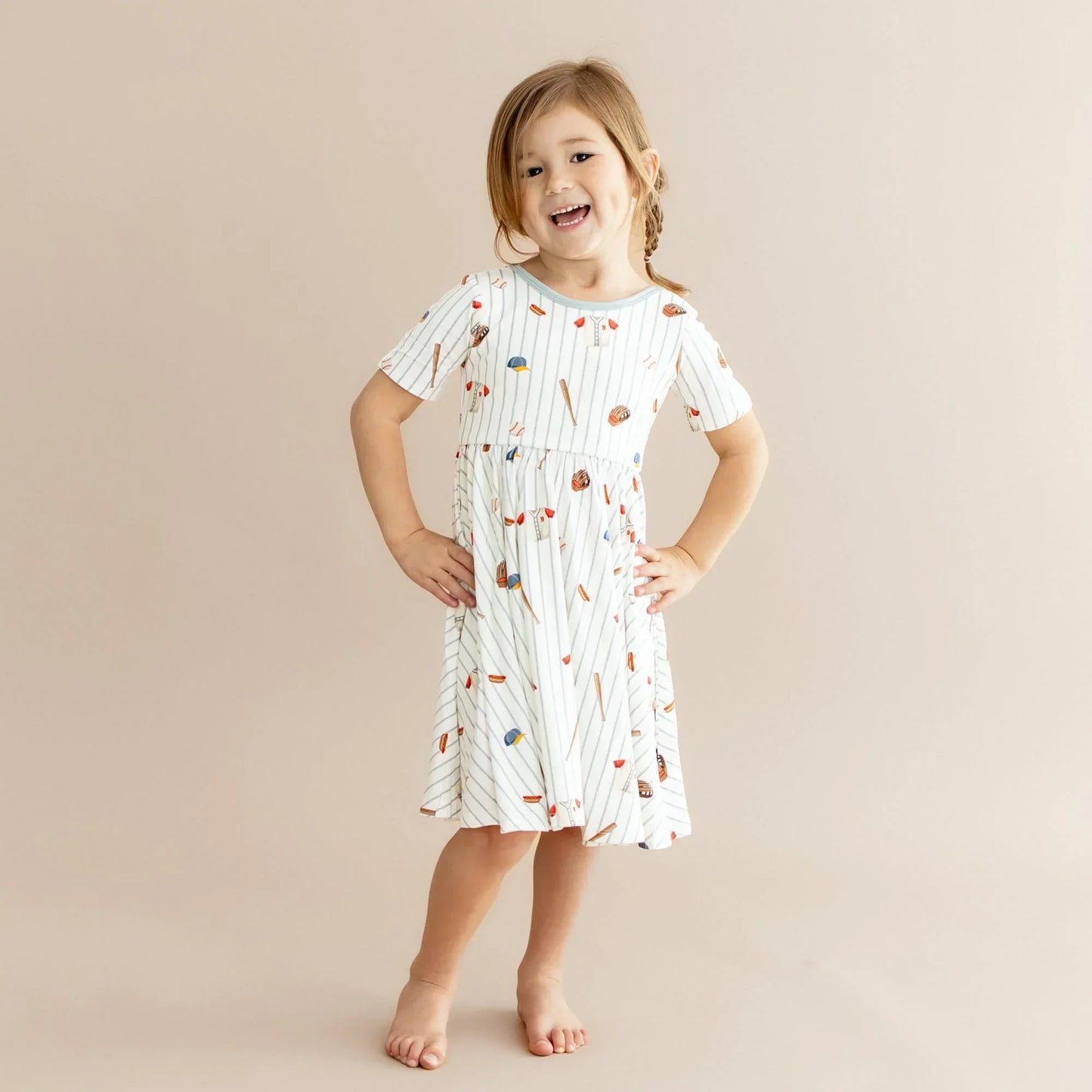 Twirl Dress in Home Run