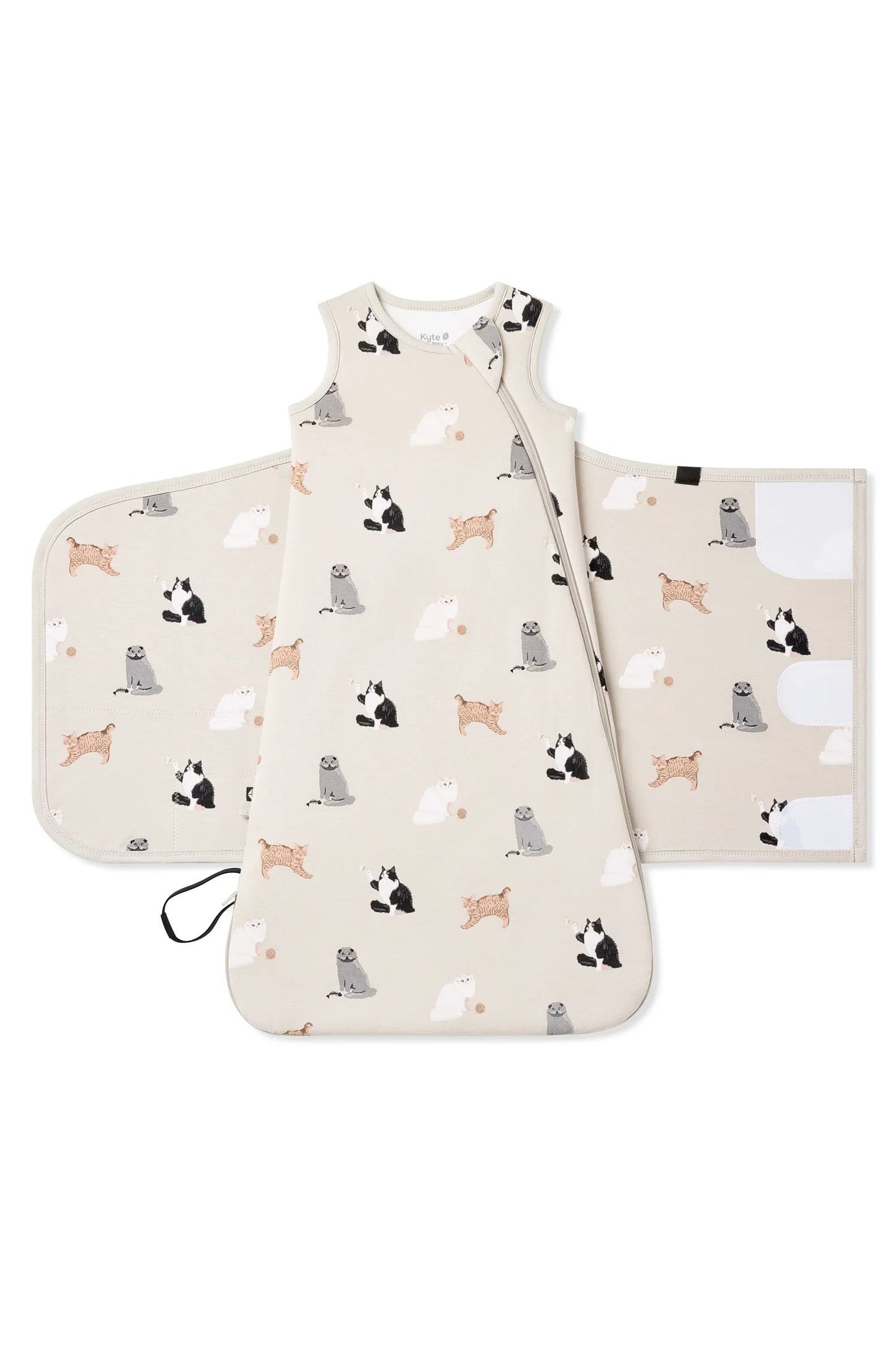Sleep Bag Swaddler in Fluffy Cat 1.0