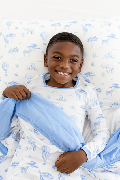 Standard Pillowcase in Toile Safari