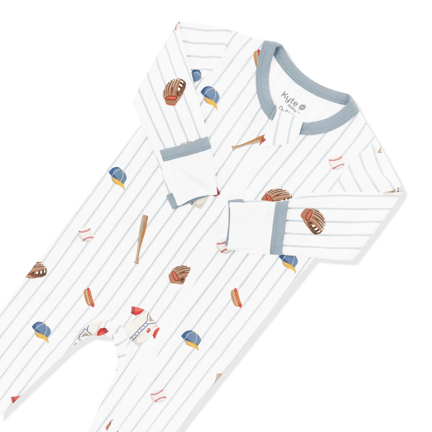 Zippered Footie in Home Run