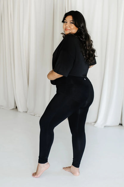 Bamboo Flex Women’s Leggings in Midnight